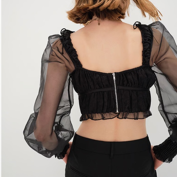 🔥HOST PICK🔥 NWT For Love and Lemons 🍋 Gabrielle Top - Picture 6 of 10